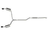 aFe 09-14 Acura TSX L4 2.4L Takeda 2-1/2in to 2-1/4in 304 SS Cat-Back Exhaust System w/ CF Tips - 49-36629-C