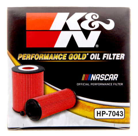 K&N Oil Filter OIL FILTER; AUTOMOTIVE - HP-7043
