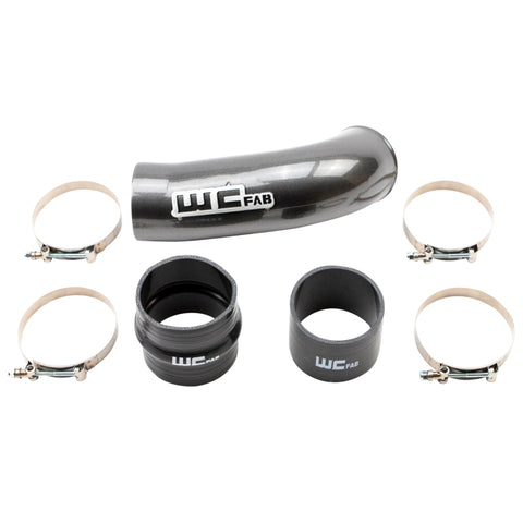 Wehrli 2020-2024 Chevrolet 6.6L L5P Duramax 4in Intake Resonator Pipe - Sparkle Bomber Orange - WCF100720-SBO