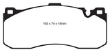 EBC 08-10 BMW 135 3.0 Twin Turbo Greenstuff Front Brake Pads - DP21995