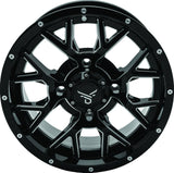 QuadBoss Barbwire 14X7 - 5+2 - 4/110 - Milled - 608573