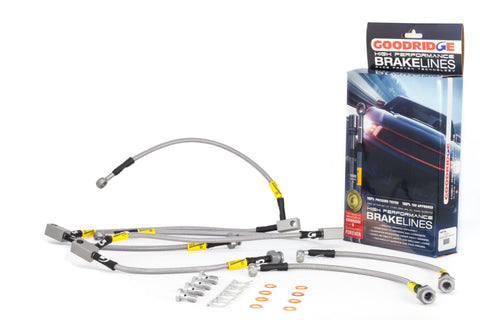 Goodridge 03+ 350z/G35 Brake Lines (incl. Brembro kits) - 22074