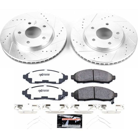 Power Stop 15-17 Chevrolet City Express Front Z36 Truck & Tow Brake Kit - K6492-36