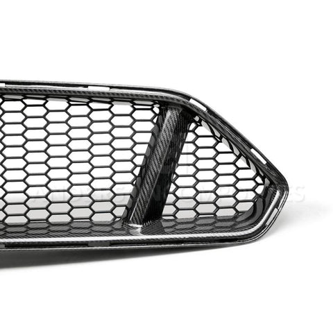 Anderson Composites 2018 Ford Mustang Type-GT Carbon Fiber Upper Grille - AC-FG18FDMU-GT