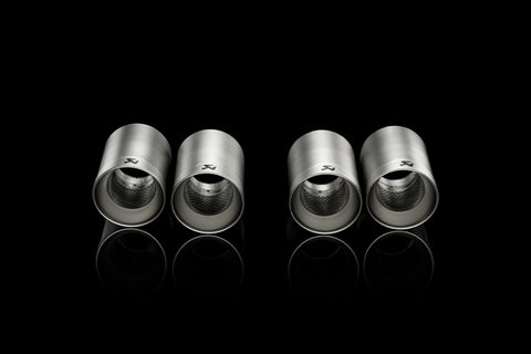 Akrapovic 07-13 BMW M3 (E90) Tail Pipe Set (Titanium) - TP-BME92H-90/93