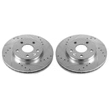 Power Stop 11-16 Buick LaCrosse Front Evolution Drilled & Slotted Rotors - Pair - AR82134XPR