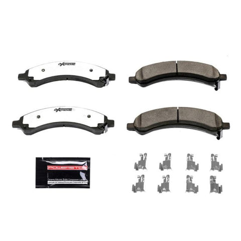 Power Stop 03-09 Chevrolet Express 3500 Rear Z36 Truck & Tow Brake Pads w/Hardware - Z36-989