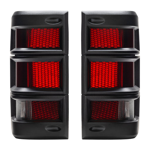 ORACLE Lighting Jeep Comanche MJ LED Tail Lights - Standard Red Lens - 5909-003