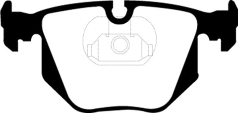 EBC 04-06 BMW X3 2.5 (E83) Greenstuff Rear Brake Pads - DP21118