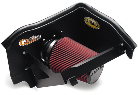 Airaid 04-13 Nissan Titan/Armada 5.6L CAD Intake System w/o Tube (Dry / Red Media) - 521-152