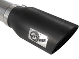 aFe MACHForce XP Exhaust 5in DPF-Black, GM Diesel Trucks 07.5-10 V8-6.6L 9(td) LMM - 49-44040-B