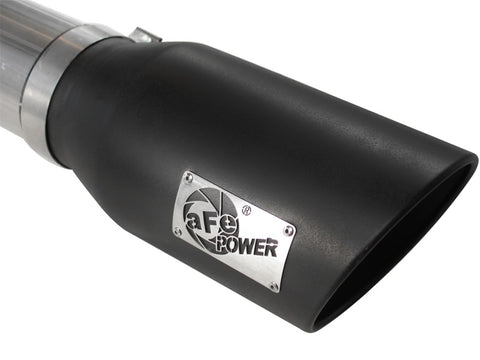 aFe MACHForce XP Exhaust 5in DPF-Black, GM Diesel Trucks 07.5-10 V8-6.6L 9(td) LMM - 49-44040-B