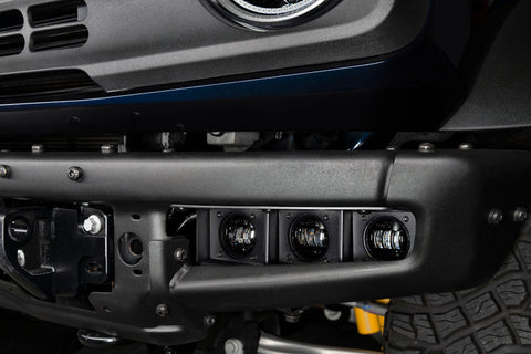 ORACLE Lighting 21-22 Ford Bronco Triple LED Fog Light Kit for Steel Bumper - White - 5890-001