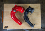 Mishimoto 2016+ Polaris RZR XP Turbo Silicone Intake J-Tube - Red - MMHOSE-RZR-16AIRD