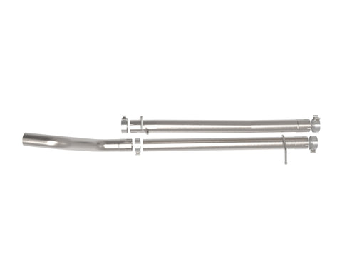 aFe Vulcan Series 3in 304 Stainless Steel Muffler Delete Pipe 2021 Ram 1500 TRX V8-6.2L (sc) - 49C32085NM