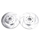 Power Stop 18-19 Buick Enclave Rear Evolution Drilled & Slotted Rotors - Pair - AR82193XPR