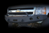 DV8 Offroad 07-13 Chevrolet Silverado 1500 Front Bumper - Black Powdercoat - FBCS1-01