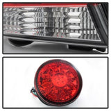 Spyder 01-03 Lexus IS300 LED Tail Lights - Red Clear ALT-YD-LIS300-LED-SET-RC - 5085061