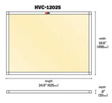 K&N HVAC Filter - 20 x 25 x 1 - HVC-12025
