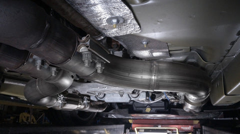 Stainless Works 2015+ Ford GT350 Headers 1-7/8in Primaries High-Flow Cats 3in Collectors - GT350HCAT