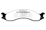 EBC 92-94 Ford Econoline E250 4.9 Ultimax2 Front Brake Pads - UD557