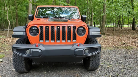 Oracle Pre-Runner Style LED Grille Kit for Jeep Wrangler JL - Amber - 5870-005