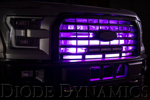 Diode Dynamics RGBW Grille Strip Kit 4pc Multicolor - DD0445