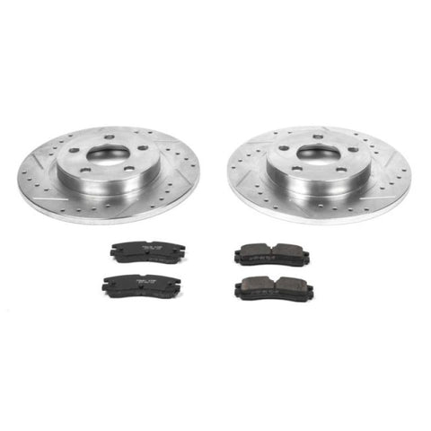 Power Stop 98-02 Cadillac Seville Rear Z23 Evolution Sport Brake Kit - K1567