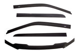 AVS 12-15 Toyota Tacoma Double Cab Ventvisor & Aeroskin Deflector Combo Kit - Matte Black - 56048065