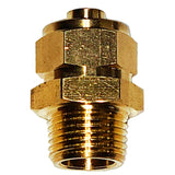 Kleinn 1/2In OD Tubing 3/8In M NPT Straight Compression Fitting - 51238