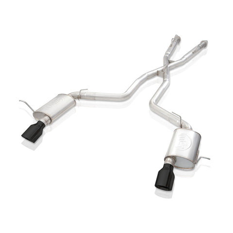 Stainless Works 18-19 Dodge Durango 6.4L Legend Catback Exhaust w/ Black Tips - DUR18CBL-B