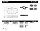 StopTech Performance Brake Pads - 309.04930