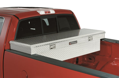 Lund 67-99 Chevy CK Ultima Single Lid Crossover Tool Box - Brite - 9100