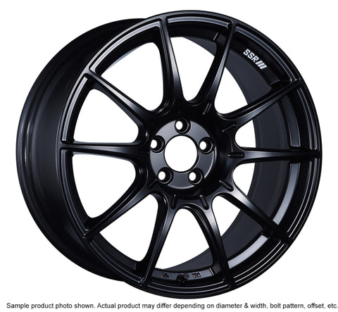 SSR GTX01 19x9.5 5x114.3 35mm Offset Flat Black Wheel 04-08 TL / 93-98 Supra - XA19950+3505GMB