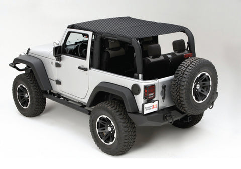 Rugged Ridge Mesh Island Top 10-18 Jeep Wrangler JK - 13579.13