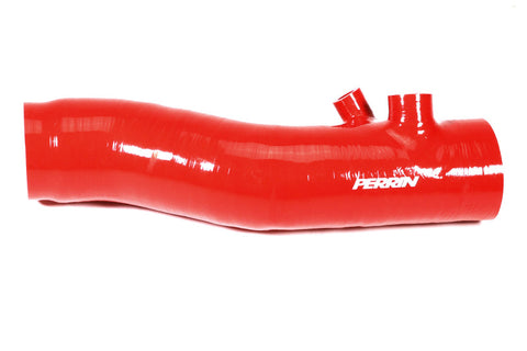 PERRIN 22-26 Subaru WRX Long Type Turbo Inlet Hose - Red - PSP-INT-427RD