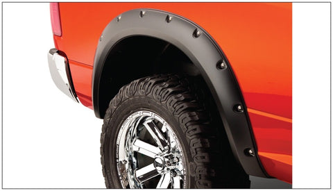 Bushwacker 09-18 Dodge Ram 1500 Fleetside Pocket Style Flares 4pc 67.4/76.3/96.3in Bed - Black - 50915-02