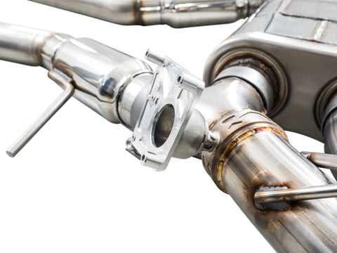 AWE Tuning 22-26 Cadillac CT5-V Blackwing SwitchPath Exhaust - Chrome Silver Tips - 3025-42562