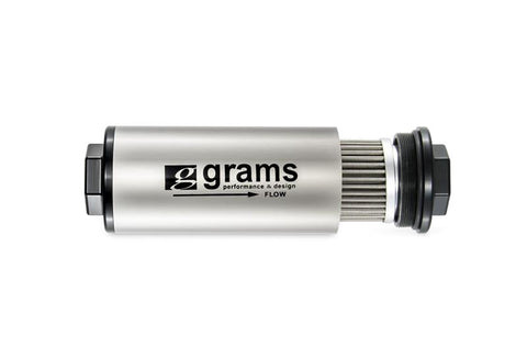 Grams Performance 100 Micron -8AN Fuel Filter - G60-99-0108
