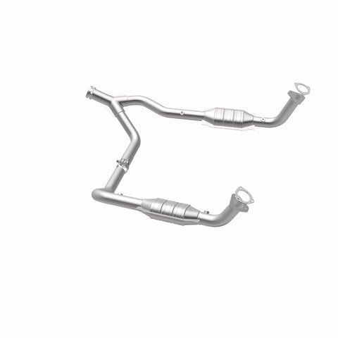 MagnaFlow DF Cat. Conv 95-99 Range Rover 4.0/4.6L GEMS Y-Pipe Assembly *NOT FOR SALE IN CALIFORNIA* - 93694