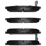 DFC 93-01 Honda Civic Hatchback Front 4000 Hybridynamic Brake Pads - 4000-0617-00