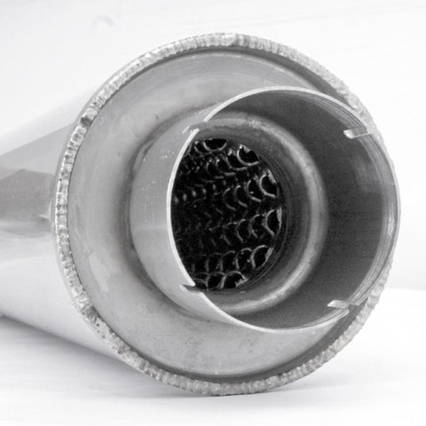 Stainless Works 2013-18 Ford Focus ST 3in Catback Vintage Round Muffler 4in Tips - FC13CB-RT