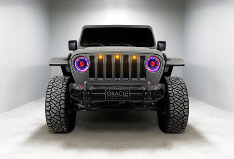 Oracle Oculus Bi-LED Projector Headlights for Jeep JL/Gladiator JT - w/ BC1 Controller - 5839-335