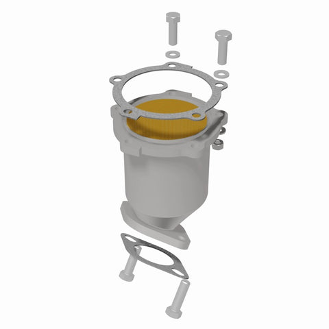 MagnaFlow Direct Fit Catalytic Converter 2003-06 Hyundai Sante FE 3.5L Front Left - 51253
