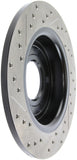 StopTech 04-10 Mazda3 Slotted & Drilled Left Rear Rotor - 127.45067L