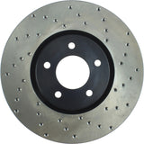 StopTech 2007-2013 Mazda 3 2.3L Cryo Drilled Left Front Brake Rotor - 128.45078CL