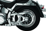 Kuryakyn Boomerang Frame Covers 08-17 Softails Chrome - 7773