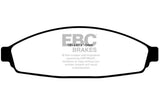 EBC 03+ Ford Crown Victoria (Police) 4.6 Greenstuff Front Brake Pads - DP21676P