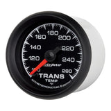 Autometer ES 52.4mm Full Sweep Electronic 100-260 Degree F Transmission Temperature Gauge - 5957