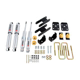 Belltech LOWERING KIT 18-20 Chevy Colorado/Canyon All Cab/SB -0-3in F / -4in R w/ Street Perf Shocks - 1100SP